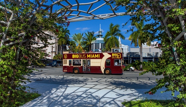Miami : Visite guidée Hop‐on Hop‐off de Miami