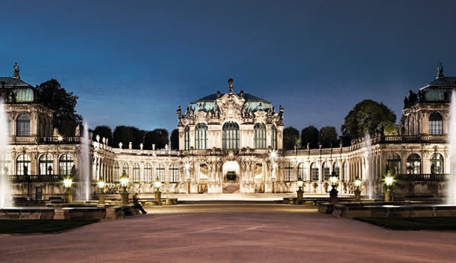 Czarujące jesienne klasyki: Zwinger w Dreźnie
