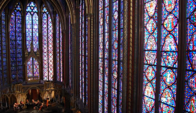 Konzerte in der Sainte‐Chapelle in Paris