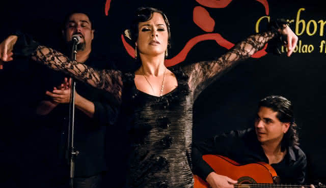 Pokaz flamenco Las Carboneras w Madrycie
