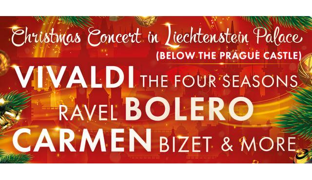 Concerto di Natale nel Palazzo Liechtenstein sotto il Castello di Praga