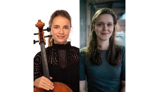 Clärchen's Mirror Hall'deki Pazar konserlerinde Duo Mare