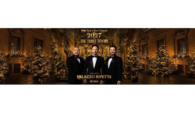 Concert du réveillon du Nouvel An&nbsp;&mdash; Les Trois Ténors : airs d'opéra, valses et chants de Noël